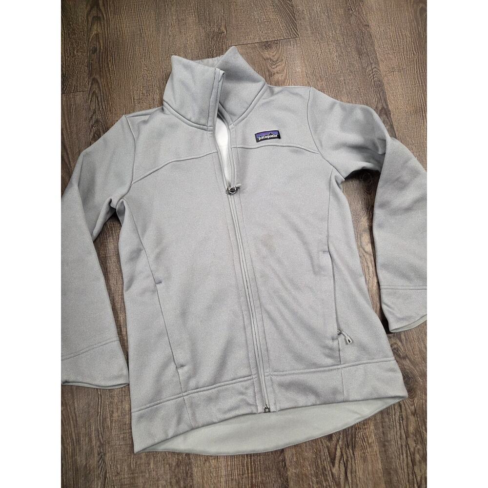 Patagonia Light Gray Women's Ukiah Jacket Full Zip Size XS